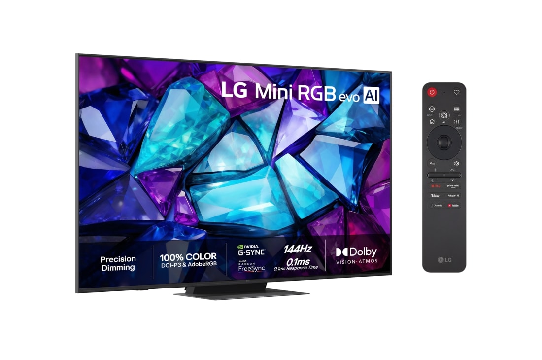 LG 65'' Mini RGB MRGB88 4K AI TV - 2026 , 65MRGB88B6B, thumbnail 2