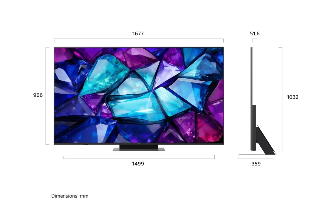 LG 75'' Mini RGB MRGB88 4K AI TV - 2026 , 75MRGB88B6B, thumbnail 4