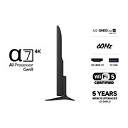LG 75'' QNED evo MiniLED QNED81 4K AI TV - 2026, LG 75" QNED evo MiniLED QNED81 4K AI TV - 2026, 75QNED81B6A, thumbnail 3