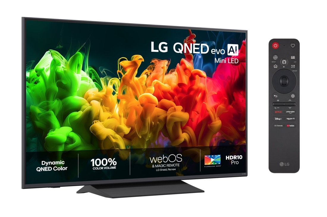 LG 75'' QNED evo MiniLED QNED81 4K AI TV - 2026, LG 75" QNED evo MiniLED QNED81 4K AI TV - 2026, 75QNED81B6A, thumbnail 2