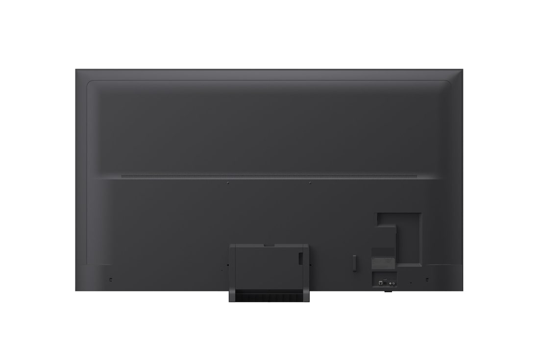 LG 85'' QNED evo MiniLED QNED81 4K AI TV - 2026, LG QNED evo AI QNED80 Mini LED med slank design er veggmontert i et lyst, åpent oppholdsrom, med en elegant profil som smelter sømløst inn i interiøret mens den viser et dristig, fargerikt abstrakt ku, 85QNED81B6A, thumbnail 13