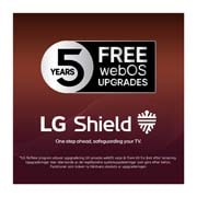 LG 85'' QNED evo MiniLED QNED81 4K AI TV - 2026, LG QNED evo AI QNED80 Mini LED har AI Hub for tilpasning, med et AI-ikon over en fjernkontroll omgitt av etiketter for Multi AI Search, AI Concierge, AI Voice ID med My Page, AI Chatbot, AI Picture Wi, 85QNED81B6A, thumbnail 10