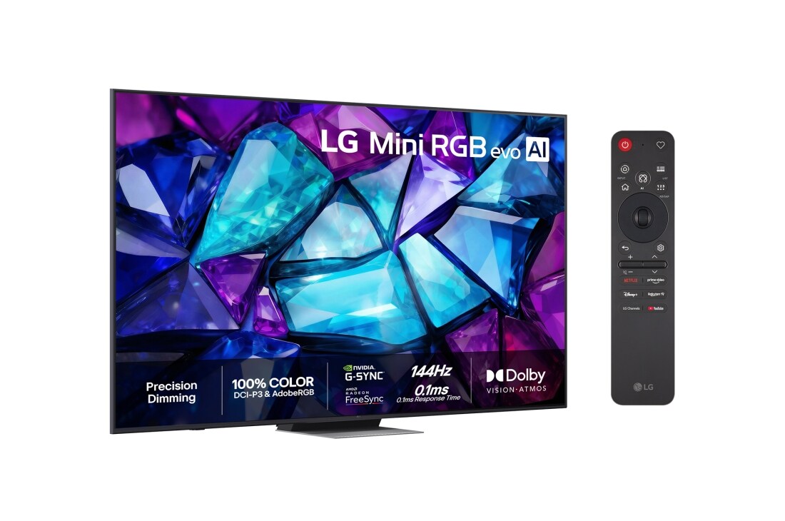 LG 86'' Mini RGB MRGB88 4K AI TV - 2026 , 86MRGB88B6B, thumbnail 2