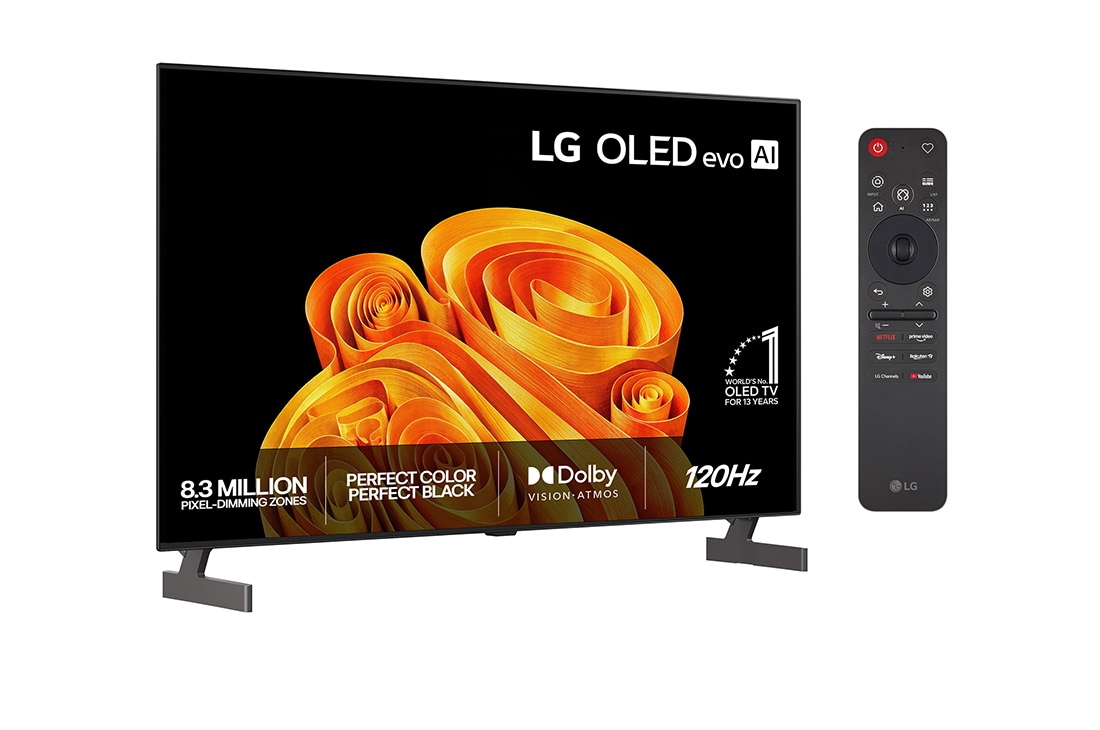 LG 48'' OLED B65 4K AI TV - 2026, remote control, OLED48B65LA, thumbnail 2