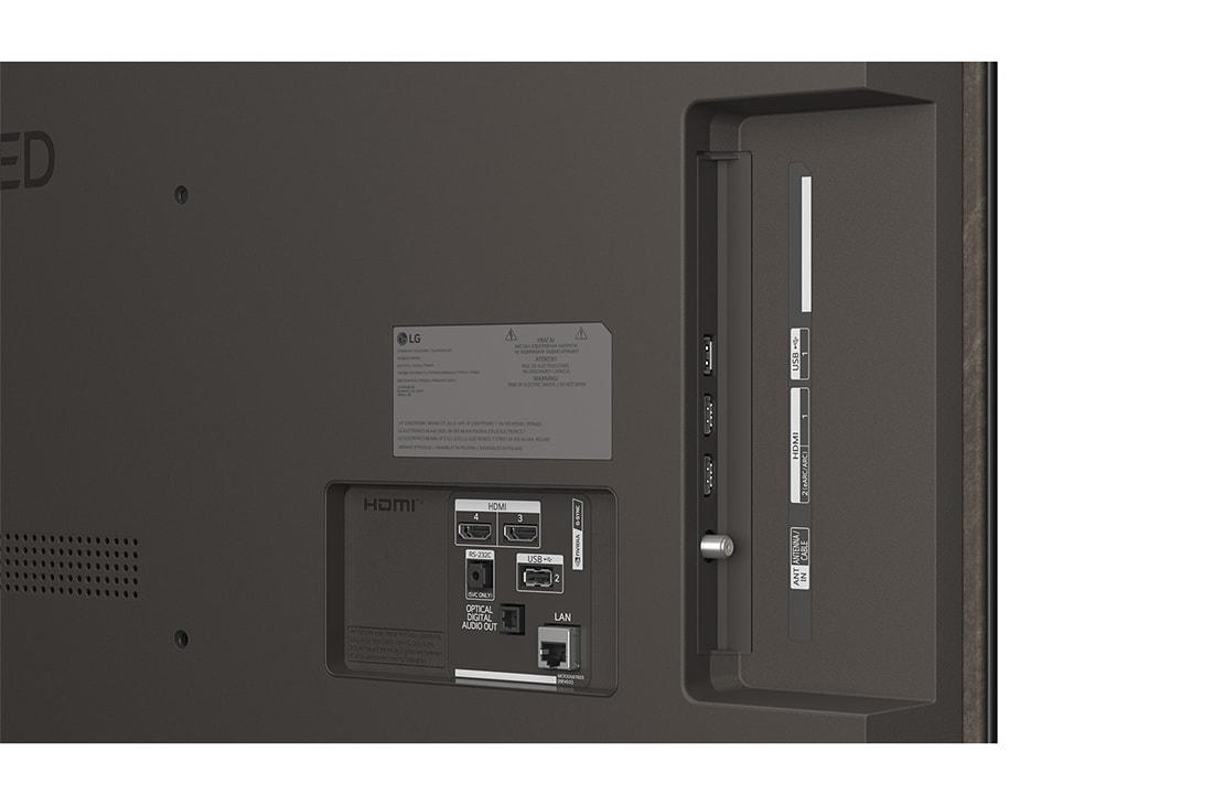 LG 48'' OLED B65 4K AI TV - 2026,  back side detailed view, OLED48B65LA, thumbnail 13