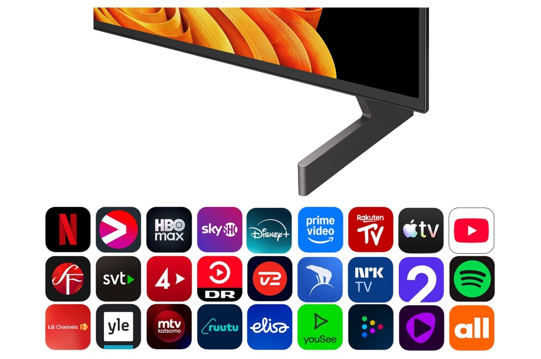 LG 77'' OLED B65 4K AI TV - 2026, 2026 CES Innovation Awards Honoree-merket i kategorien kunstig intelligens hedrer Multi AI Search med Google Gemini og Microsoft Copilot., OLED77B65LA, thumbnail 5