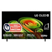 LG 77'' OLED B6E 4K AI TV - 2026, Front view, OLED77B6ELC, thumbnail 1
