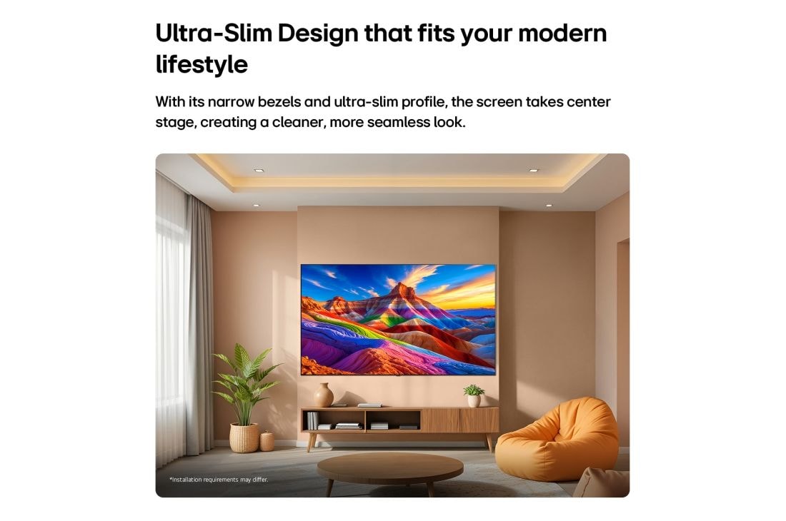 LG 77'' OLED B6E 4K AI TV - 2026, lifestyle view, OLED77B6ELC, thumbnail 12