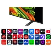 LG 83'' OLED B6E 4K AI TV - 2026, lifestyle view, OLED83B6ELB, thumbnail 5