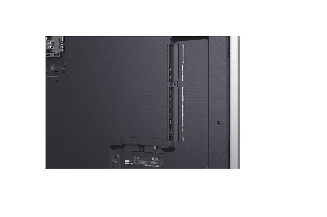 LG 83'' OLED evo Gallery G6 4K AI TV - 2026, LG OLED evo AI G6 er flush-fit veggmontert i en moderne stue, og viser et levende nordlys over en fredelig kystlandsby, som ligner et innrammet bilde på veggen., OLED83G64LW, thumbnail 14