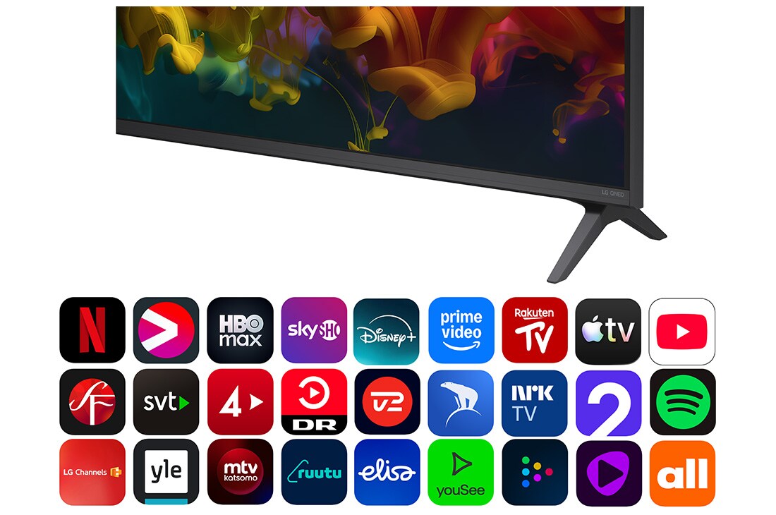 LG 43'' QNED evo MiniLED QNED8E 4K AI TV - 2026, lifestle view, 43QNED8EB3F, thumbnail 5