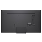 LG 65'' QNED evo MiniLED QNED87 4K AI TV - 2026, LG QNED evo AI QNED85 Mini LED for Ultimate Gameplay viser en levende, høyhastighets racingscene med et uskarpt sammenligningsbilde som fremhever Motion Booster 288, samtidig som den støtter 144Hz, VR, 65QNED87B6A, thumbnail 11