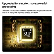 LG 85'' Nano UHD NU80 4K AI TV - 2026, LG NANO 4K UHD AI NU80 med 4K Super oppskalering og Dynamic Tone Mapping viser en undervannsscene med en sjøløve, mens AI gjenkjenner og oppskalerer hvert bilde til 4K-oppløsning., 85NU800B6LA, thumbnail 7