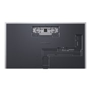 LG 65'' OLED evo Gallery G6 4K AI TV - 2026, LG OLED evo AI G6, vist fra siden, fremhever sitt Flush Fit Gallery Design med en veggmontert installasjon uten mellomrom, og viser et nattbilde av en opplyst bro med refleksjoner i vannet., OLED65G64LW, thumbnail 13