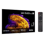 LG 77'' OLED evo Gallery G6 4K AI TV - 2026, LG OLED evo AI G6, drevet av Hyper Radiant Color Tech, viser X3,9 lysere bilder med alpha 11 AI Processor 4K Gen3 Dual AI Engine, Reflection Free Premium og Perfect Black og Perfect Color-merker i en , OLED77G64LW, thumbnail 2
