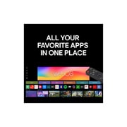 LG 77'' OLED evo Gallery G6 4K AI TV - 2026, LG OLED evo AI G6 med Reflection Free Premium viser en side-ved-side-sammenligning med en Anti-Glare matt skjerm, og holder bildet av den svarte jaguaren klart med dype svarte farger og fin tekstur, s, OLED77G64LW, thumbnail 6