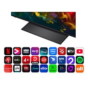 LG 65'' QNED evo MiniLED QNED80 4K AI TV - 2026, lifestle view, 65QNED80B6B, thumbnail 5