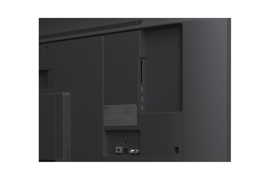 LG 65'' QNED evo MiniLED QNED81 4K AI TV - 2026, rear detail view, 65QNED81B6A, thumbnail 14