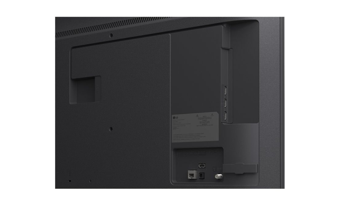 LG 43'' QNED evo MiniLED QNED81 4K AI TV - 2026, rear detail view, 43QNED81B6C, thumbnail 14