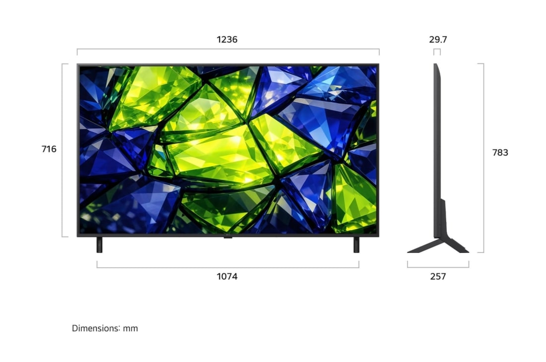 LG 55'' Mini RGB MRGB86 4K AI TV - 2026, 55MRGB86B6A, thumbnail 4