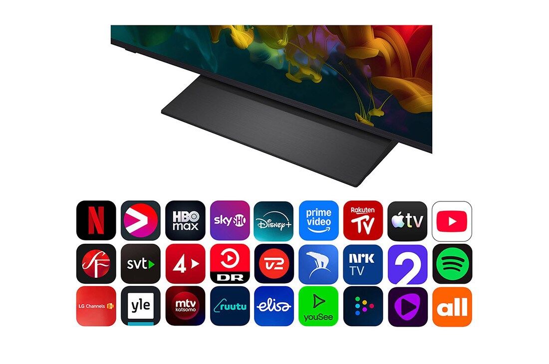 LG 55'' QNED evo MiniLED QNED80 4K AI TV - 2026, lifestle view, 55QNED80B6B, thumbnail 5