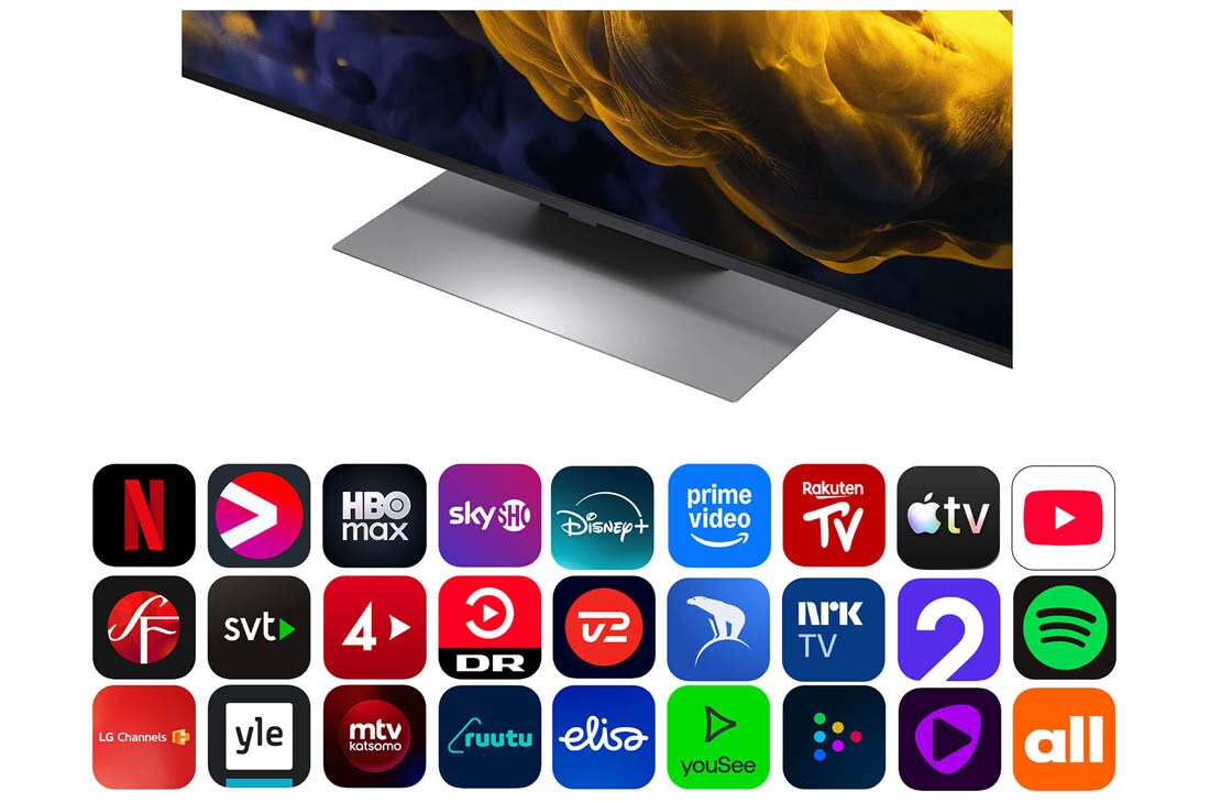 LG 55'' QNED evo MiniLED QNED86 4K AI TV - 2026, LG QNED evo AI QNED86 Mini LED-skjermens alpha 8 AI Processor 4K Gen3 lyser i blått lys på et kretskort, og fremhever AI-prosesseringsytelsen med NPU 5 ganger raskere nevral prosessering, GPU 10 % kra, 55QNED86B6B, thumbnail 5