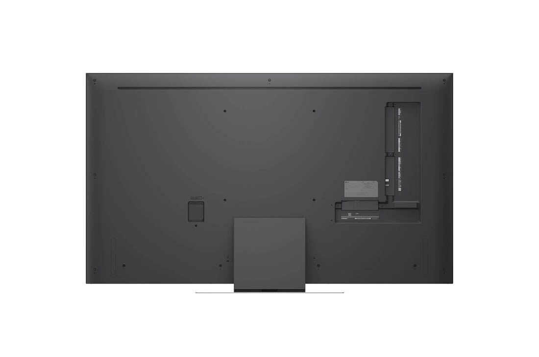 LG 55'' QNED evo MiniLED QNED86 4K AI TV - 2026, LG QNED evo AI QNED86 Mini LED for Ultimate Gameplay viser en levende, høyhastighets racingscene med et uskarpt sammenligningsbilde som fremhever Motion Booster 288, samtidig som den støtter 144Hz, VR, 55QNED86B6B, thumbnail 11