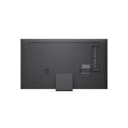 LG 55'' QNED evo MiniLED QNED86 4K AI TV - 2026, LG QNED evo AI QNED86 Mini LED for Ultimate Gameplay viser en levende, høyhastighets racingscene med et uskarpt sammenligningsbilde som fremhever Motion Booster 288, samtidig som den støtter 144Hz, VR, 55QNED86B6B, thumbnail 11