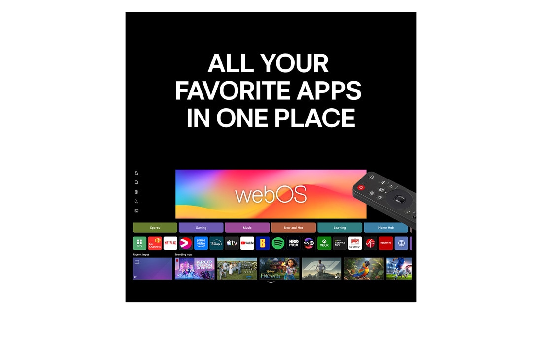 LG 65'' QNED evo MiniLED QNED85 4K AI TV - 2026, LG QNED evo AI QNED85 Mini LED med AI Picture Pro og Dynamic Tone Mapping Pro viser en lavvinklet utendørs livsstilsscene med to personer blant levende blomster, mens AI gjenkjenner og oppskalerer hve, 65QNED85B6B, thumbnail 6