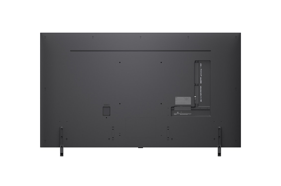 LG 65'' QNED evo MiniLED QNED85 4K AI TV - 2026, LG QNED evo AI QNED85 Mini LED for Ultimate Gameplay viser en levende, høyhastighets racingscene med et uskarpt sammenligningsbilde som fremhever Motion Booster 288, samtidig som den støtter 144Hz, VR, 65QNED85B6B, thumbnail 11