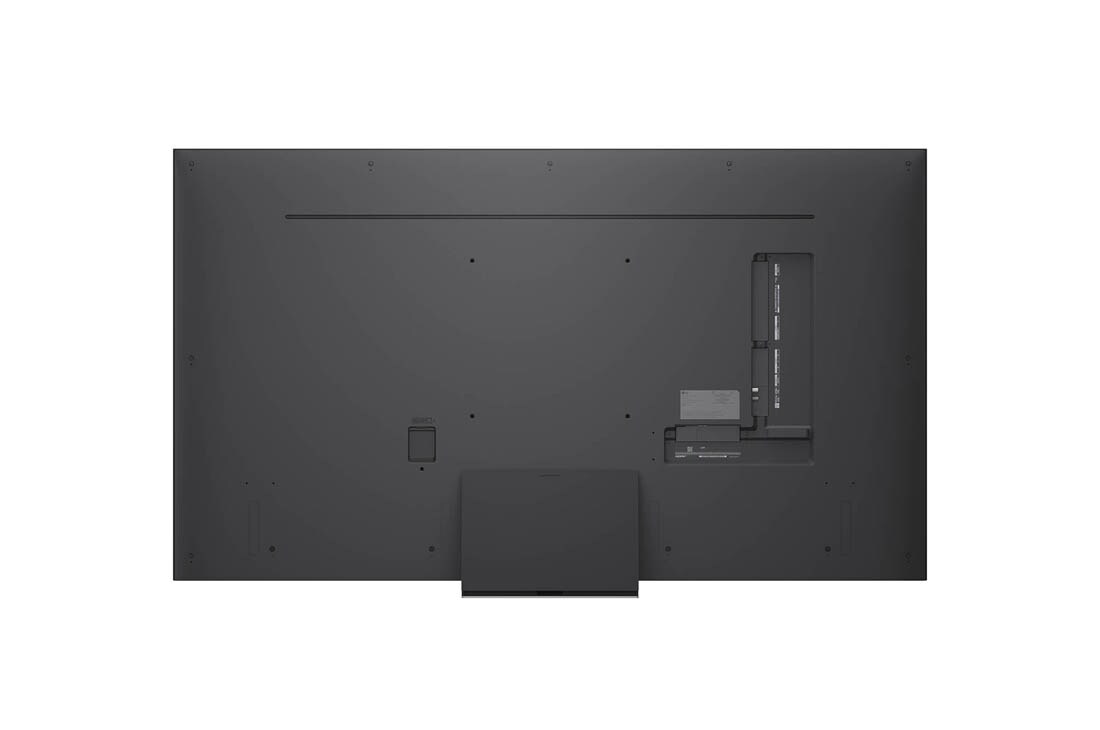 LG 65'' QNED evo MiniLED QNED86 4K AI TV - 2026, LG QNED evo AI QNED86 Mini LED for Ultimate Gameplay viser en levende, høyhastighets racingscene med et uskarpt sammenligningsbilde som fremhever Motion Booster 288, samtidig som den støtter 144Hz, VR, 65QNED86B6B, thumbnail 11