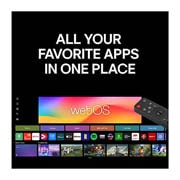 LG 65'' QNED evo MiniLED QNED86 4K AI TV - 2026, LG QNED evo AI QNED86 Mini LED med AI Picture Pro og Dynamic Tone Mapping Pro viser en lavvinklet utendørs livsstilsscene med to personer blant levende blomster, mens AI gjenkjenner og oppskalerer hve, 65QNED86B6B, thumbnail 6