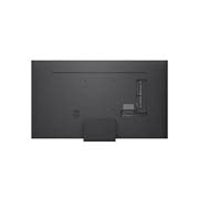 LG 65'' QNED evo MiniLED QNED86 4K AI TV - 2026, LG QNED evo AI QNED86 Mini LED for Ultimate Gameplay viser en levende, høyhastighets racingscene med et uskarpt sammenligningsbilde som fremhever Motion Booster 288, samtidig som den støtter 144Hz, VR, 65QNED86B6B, thumbnail 11