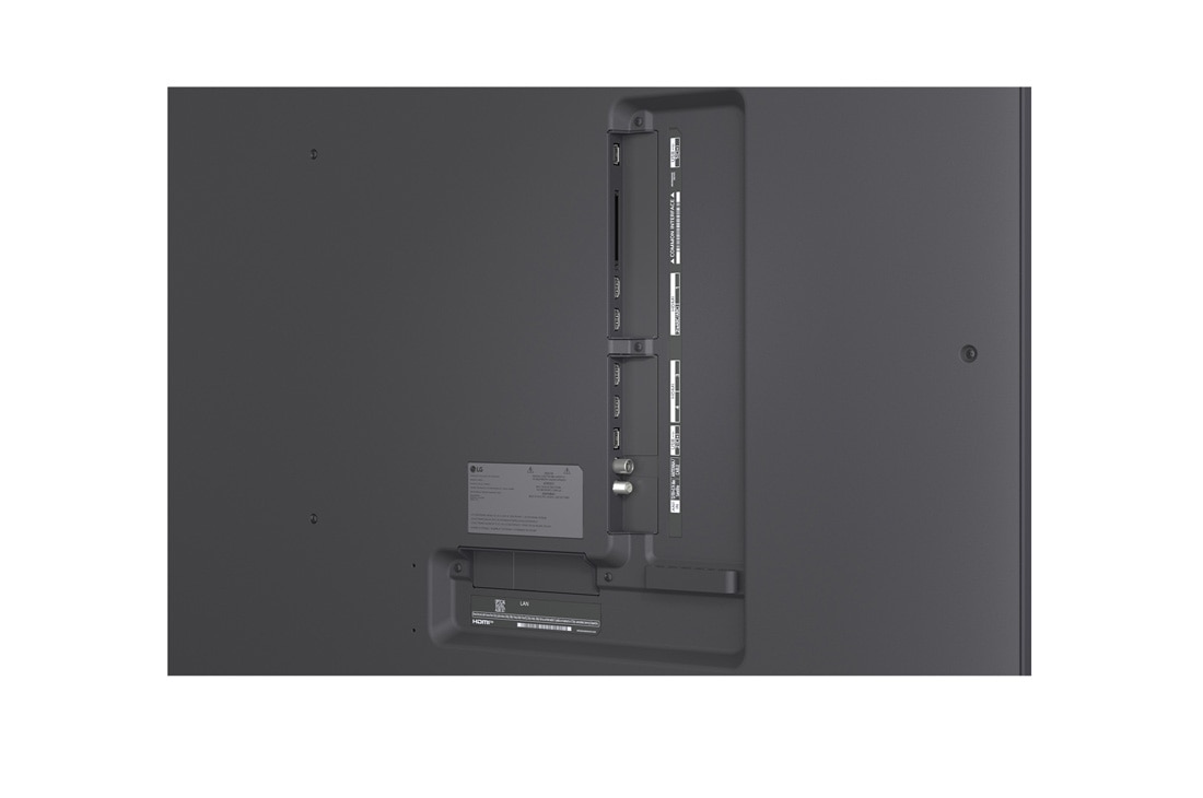 LG 75'' QNED evo MiniLED QNED85 4K AI TV - 2026, LG QNED evo AI qned85 Mini LED med supertynn design er veggmontert i et lyst, åpent oppholdsrom og smelter inn i interiøret mens den viser dristige geometriske abstrakte kunstverk., 75QNED85B6B, thumbnail 12
