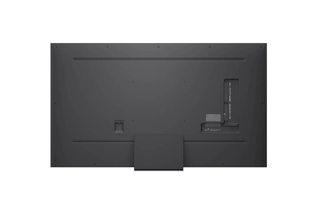 LG 75'' QNED evo MiniLED QNED86 4K AI TV - 2026, LG QNED evo AI qned86 Mini LED for Ultimate Gameplay viser en levende, høyhastighets racingscene med et uskarpt sammenligningsbilde som fremhever Motion Booster 288, samtidig som den støtter 144Hz, VR, 75QNED86B6B, thumbnail 11