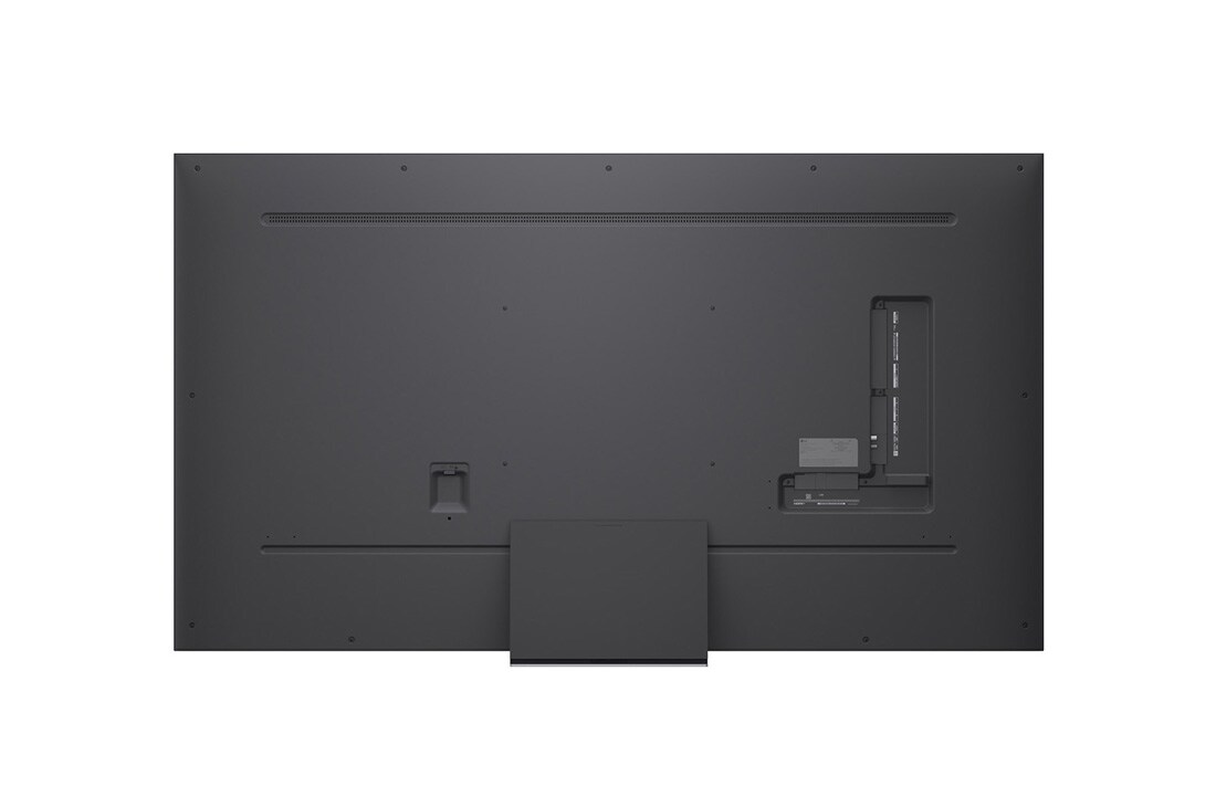 LG 75'' QNED evo MiniLED QNED87 4K AI TV - 2026, LG QNED evo AI QNED87 Mini LED for Ultimate Gameplay viser en levende, høyhastighets racingscene med et uskarpt sammenligningsbilde som fremhever Motion Booster 288, samtidig som den støtter 144Hz, VR, 75QNED87B6A, thumbnail 11