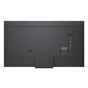 LG 75'' QNED evo MiniLED QNED87 4K AI TV - 2026, LG QNED evo AI QNED87 Mini LED for Ultimate Gameplay viser en levende, høyhastighets racingscene med et uskarpt sammenligningsbilde som fremhever Motion Booster 288, samtidig som den støtter 144Hz, VR, 75QNED87B6A, thumbnail 11