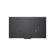 LG 86'' QNED evo MiniLED QNED87 4K AI TV - 2026, LG QNED evo AI QNED87 Mini LED for Ultimate Gameplay viser en levende, høyhastighets racingscene med et uskarpt sammenligningsbilde som fremhever Motion Booster 288, samtidig som den støtter 144Hz, VR, 86QNED87B6A, thumbnail 11