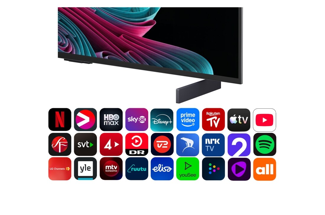 LG 42'' OLED evo C65 4K AI TV - 2026, OLED42C65LA, thumbnail 5