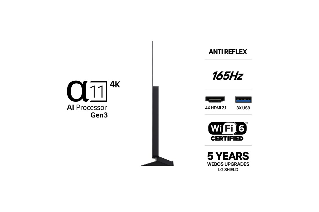 LG 48'' OLED evo C64 4K AI TV - 2026, OLED48C64LA, thumbnail 3