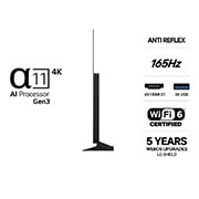LG 77'' OLED evo C65 4K AI TV - 2026  , LG 77" OLED evo C65 4K AI TV - 2026  , OLED77C65LA, thumbnail 3
