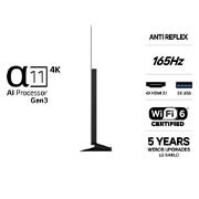 LG 77'' OLED evo C6 Pro 4K AI TV - 2026, OLED77C66LB, thumbnail 3