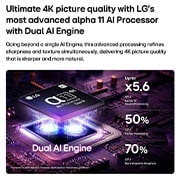 LG 83'' OLED evo C6 Pro 4K AI TV - 2026, OLED83C66LB, thumbnail 7