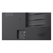 LG 43'' QNED70 4K AI TV - 2026, LG QNED AI QNED70 Mini LED vises bakfra og avslører et bakpanel i metall med jevnt fordelte horisontale riller som skaper et rent, strukturert uttrykk og fremhever Linear Flow-design over hele overfla, 43QNED70B6C, thumbnail 12