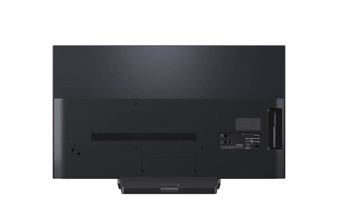LG 48'' OLED evo Gallery G6 4K AI TV - 2026, LG OLED evo AI G6 for uovertruffen spillopplevelse i 4K 165Hz viser et høyhastighets racingspill med en gul bil med åpne hjul i bevegelse, fet «WIN»-tekst på skjermen og NVIDIA G-SYNC- og AMD FreeSync, OLED48G66LS, thumbnail 11