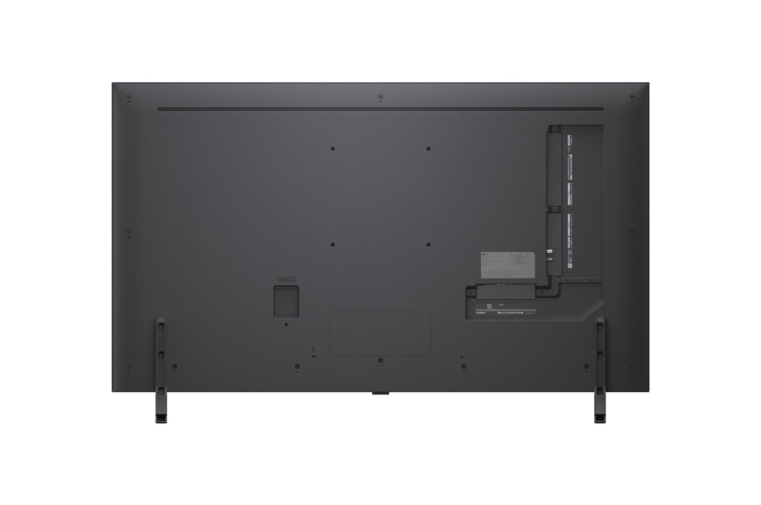 LG 50'' QNED evo MiniLED QNED85 4K AI TV - 2026, LG QNED evo AI QNED85 Mini LED for Ultimate Gameplay viser en levende, høyhastighets racingscene med et uskarpt sammenligningsbilde som fremhever Motion Booster 288, samtidig som den støtter 144Hz, VR, 50QNED85B6B, thumbnail 11