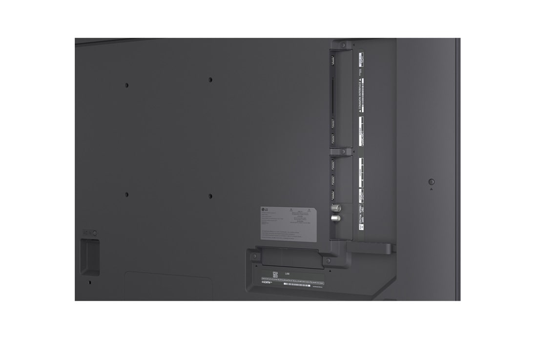 LG 50'' QNED evo MiniLED QNED85 4K AI TV - 2026, LG QNED evo AI QNED85 Mini LED med supertynn design er veggmontert i et lyst, åpent oppholdsrom og smelter inn i interiøret mens den viser dristige geometriske abstrakte kunstverk., 50QNED85B6B, thumbnail 12