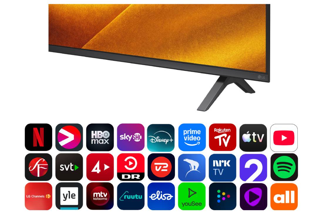 LG 55'' Nano UHD NU90 4K AI TV - 2026, LG NANO 4K UHD AI NU85s alpha 7 AI Processor 4K Gen9 lyser i midten av et gult kretskort og fremhever smartere, kraftigere AI-prosessering som forbedrer 4K-bildeklarheten med forbedret kontrast og dyb, 55NU900B6LA, thumbnail 5