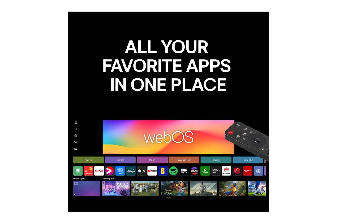 LG 55'' Nano UHD NU90 4K AI TV - 2026, LG NANO 4K UHD AI NU85 muliggjør 4K Super oppskalering med Dynamic Tone Mapping, og viser et nærbilde av et portrett med blomster mens AI forbedrer hvert bilde for å fremheve hudtekstur, fine detaljer, 55NU900B6LA, thumbnail 6