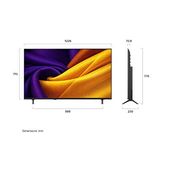 LG 55'' Nano UHD NU90 4K AI TV - 2026, LG NANO 4K UHD AI NU85 fremhever HDR10 Pro i et delt scenebilde som sammenligner SDR og HDR10 Pro, og viser lysere høydepunkter, dypere skygger og forbedret kontrast i en solnedgangsscene ved en innsj, 55NU900B6LA, thumbnail 4